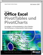Office Excel: PivotTables und PivotCharts, Best.Nr. MSE-5658, erschienen 07/2009, € 39,90