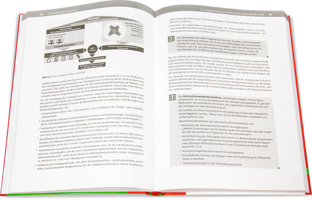 Blick ins Buch: Informationssicherheit & Datenschutz
