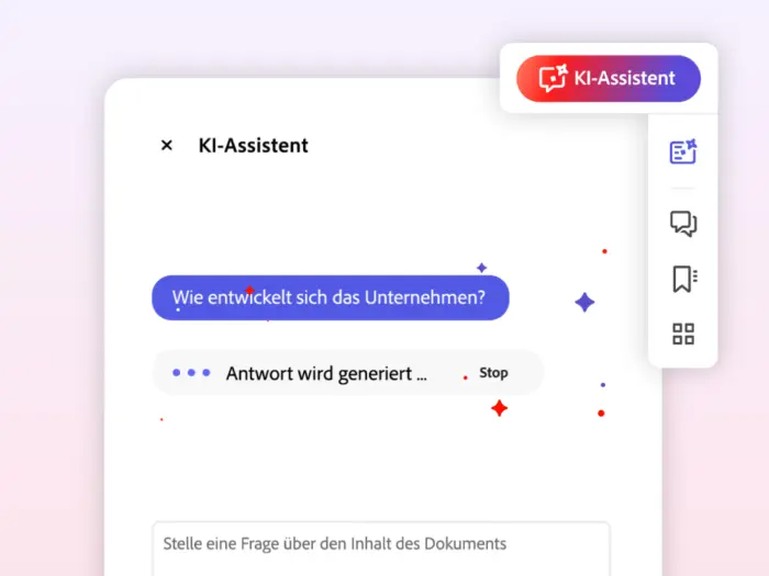 Chat mit dem KI-Assistenten