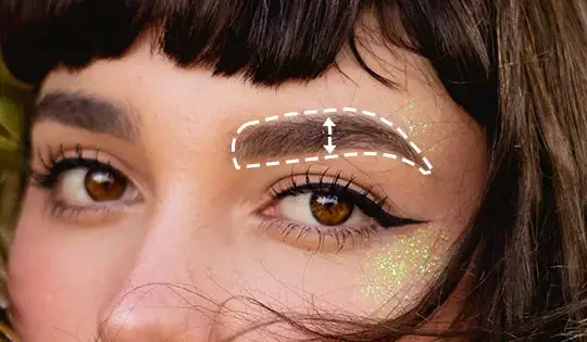 Augenbrauen formen
