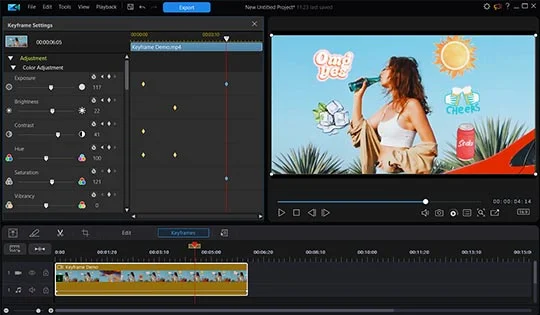 Erweitertes Keyframing