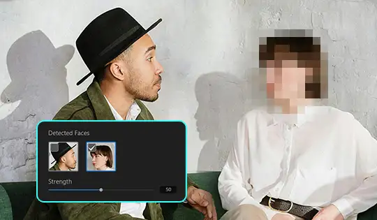 Mit KI automatisch Gesichter verpixeln