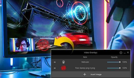 Hinzufügen von Overlay-Objekten zu Aufnahmen CyberLink Screen Recorder - Hinzufügen von Overlay-Objekten zu Aufnahmen