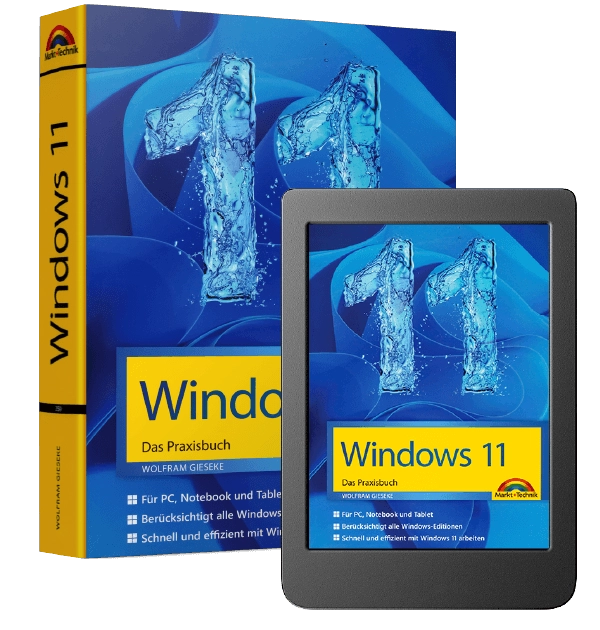Buch und eBook - Windows 11 - Das Praxisbuch