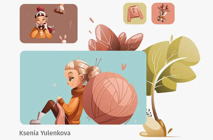 Illustration von Ksenia Yulenkova