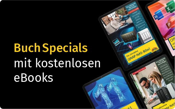 Unser Buchspecial | Exklusiv bei uns | Markt+Technik Bücher inkl. gratis eBook