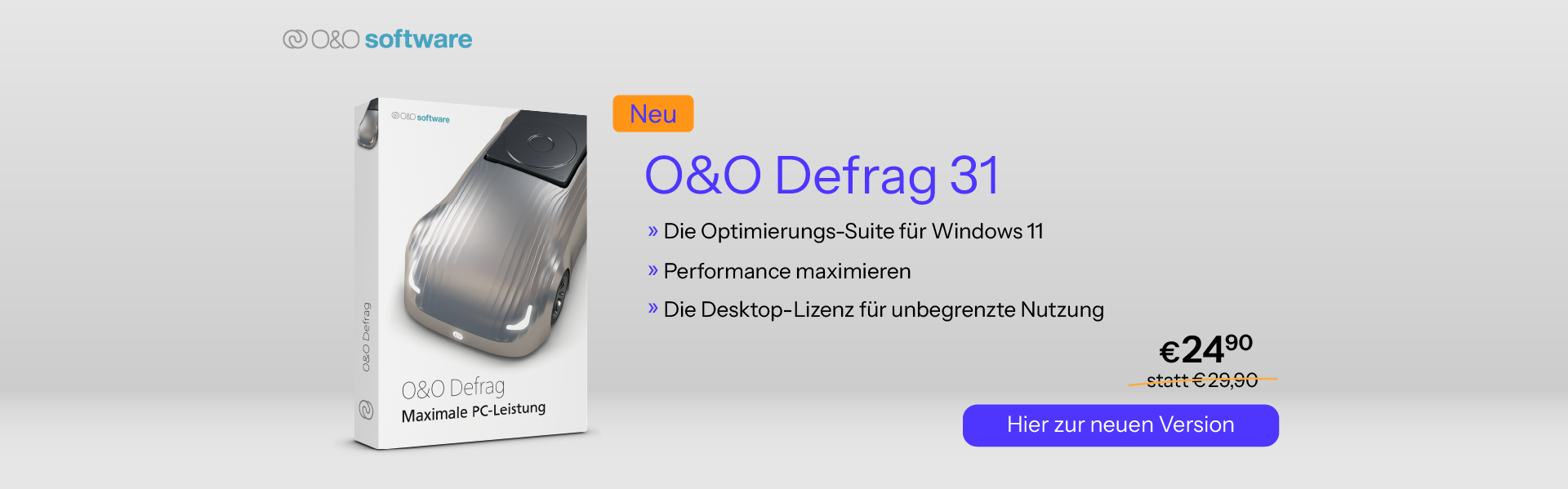 O&O Defrag 31
