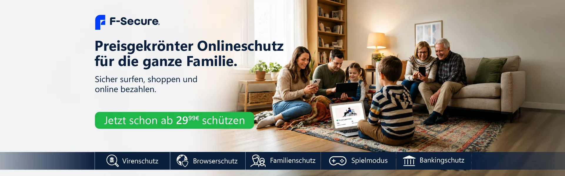 Banner zu F-Secure Internet Security