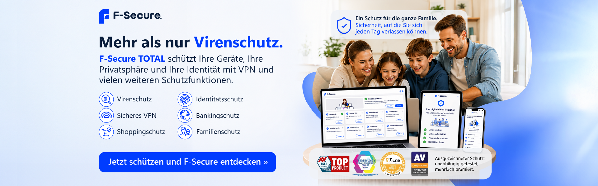 F-Secure Total - Mehr als nur Virenschutz