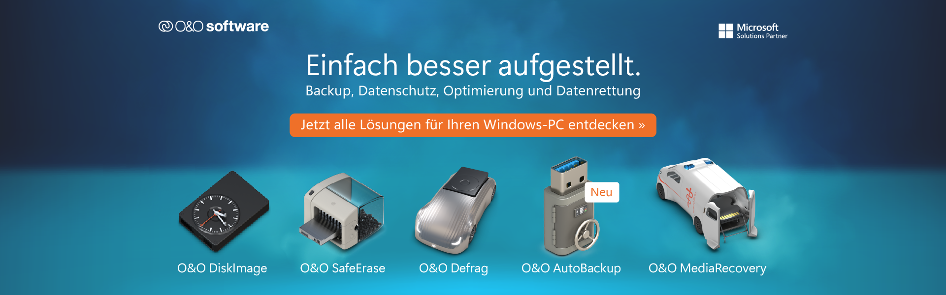 O&O Software - Backup, Datenschutz, Optimierung und Datenrettung