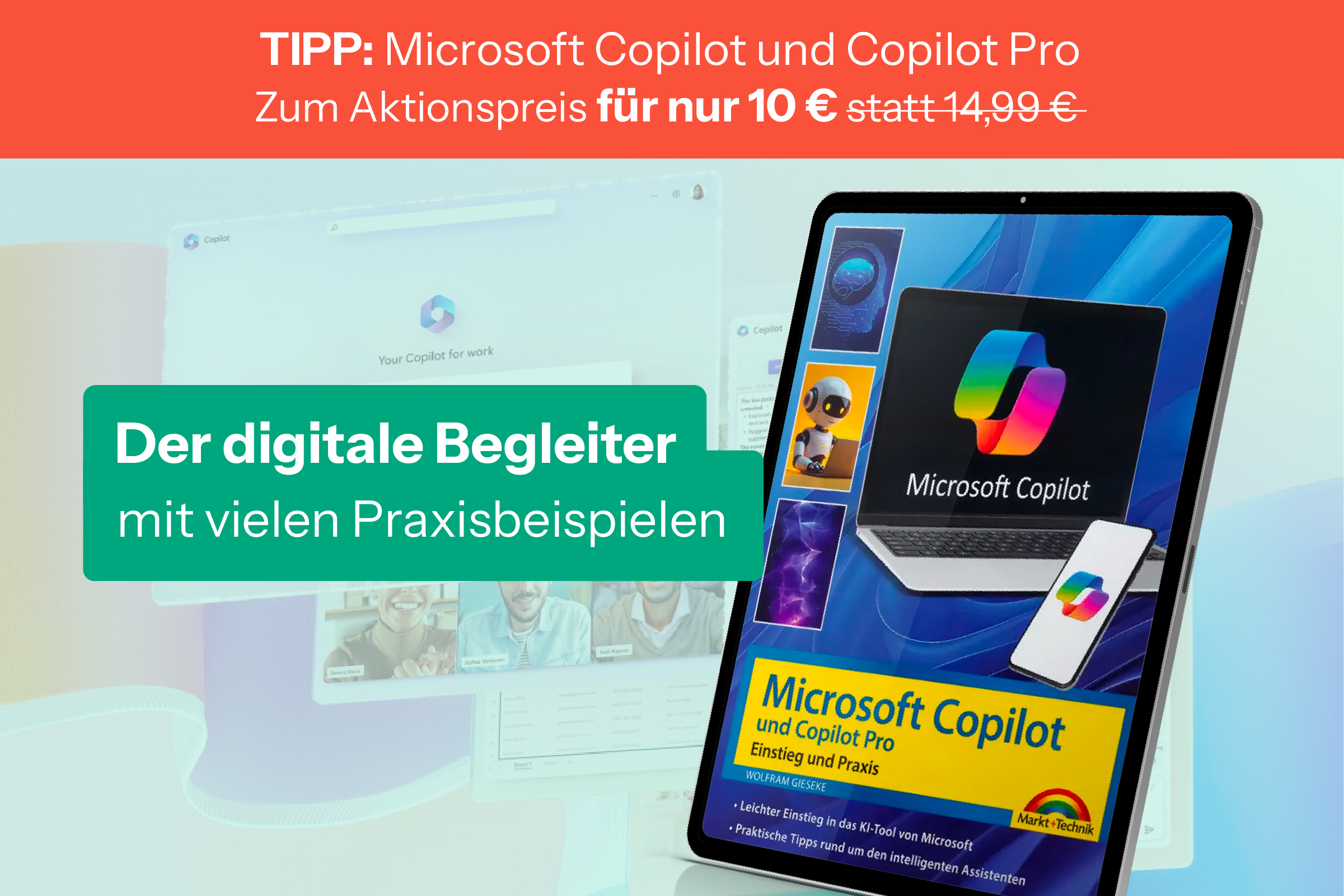 eBook zum Sonderpreis: Microsoft Copilot und Copilot Pro