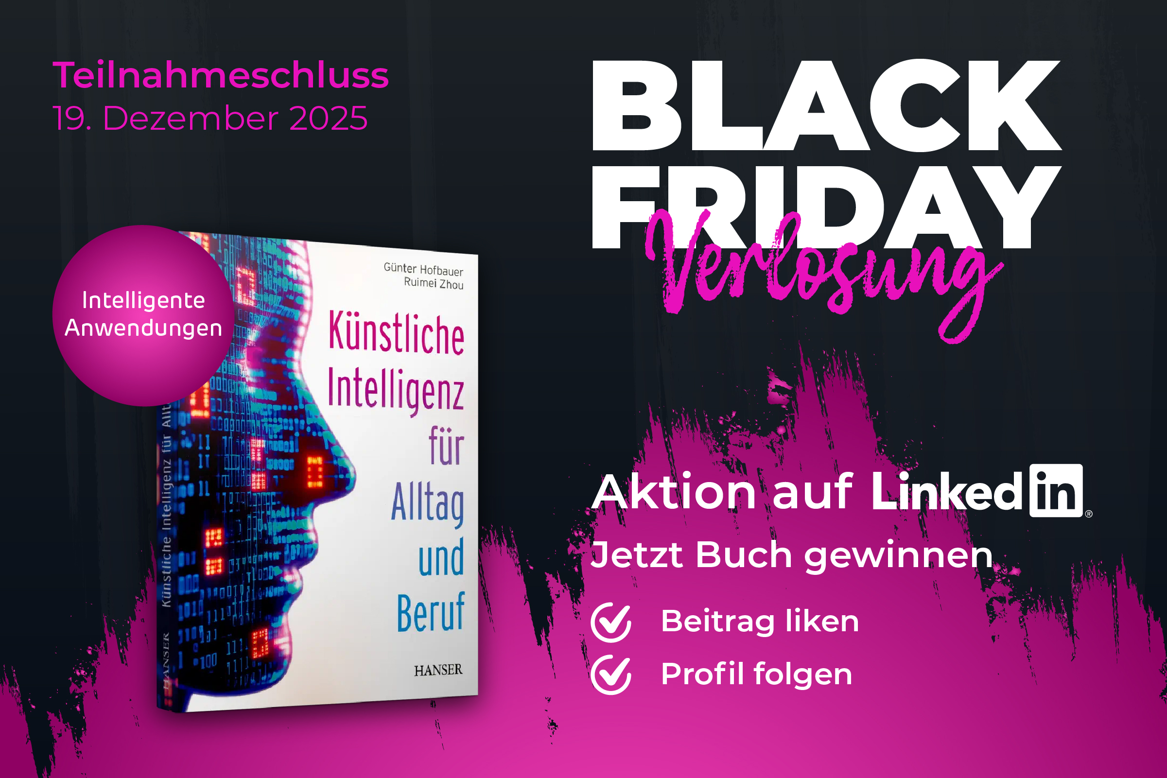 Black-Friday-Gewinnspiel: 'Wir verlosen Künstliche Intelligenz für Alltag und Beruf'