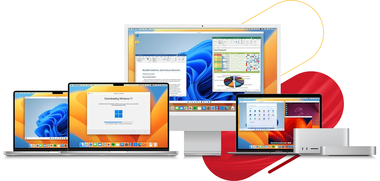 Virtualisierung auf unterschiedliche Apple-Geräten mit Parallels Desktop für Mac