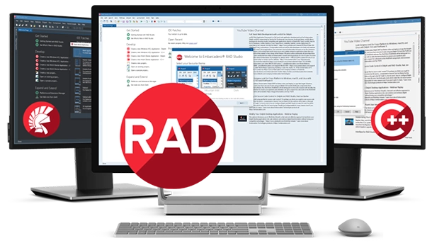 RAD Studio Familie auf Desktop