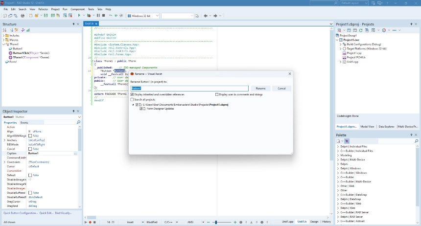 Verbesserte Visual Assist-Integration für die C++Builder-IDE