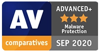Advanced+ Malware Protection von AV comparatives – 07/2020