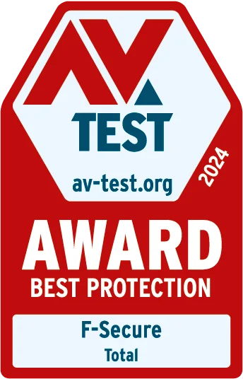 AV-TEST Award 2024 für F-Secure