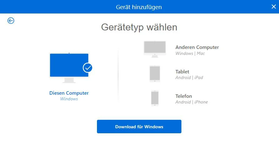 My F-Secure-Konto im Browser