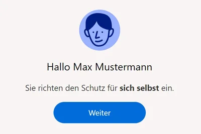My F-Secure-Konto im Browser