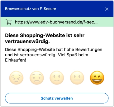Browserschutz von F-Secure