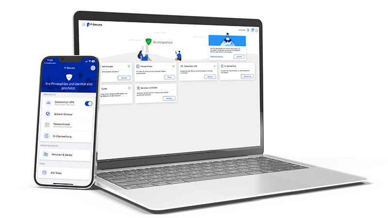 F-Secure Geräte geschützt