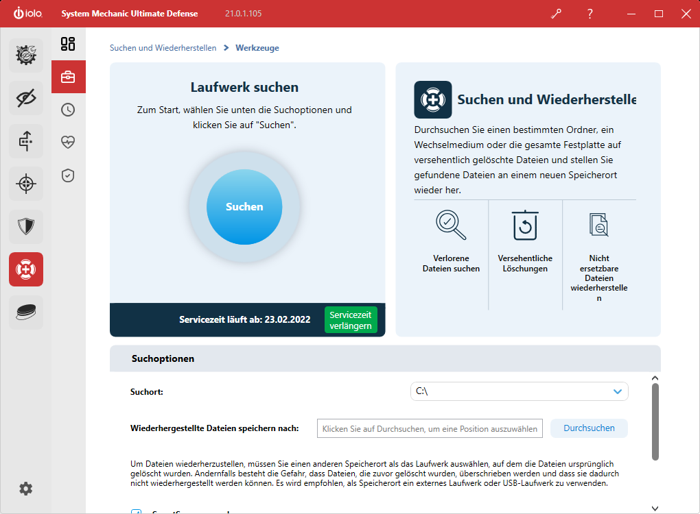 System Mechanic Screenshot