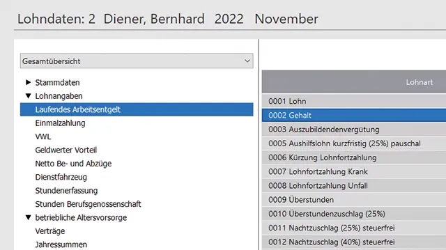 Löhne und Gehälter abrechnen