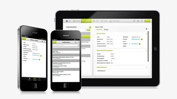 Mobilgeräte mit auftrag + faktura Mobil