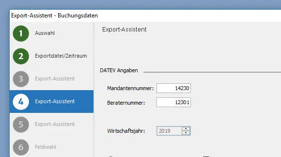 Export Assistent