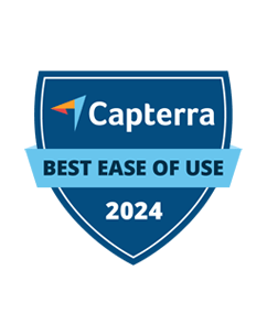 Award: Capterra Best East Of Use 2024