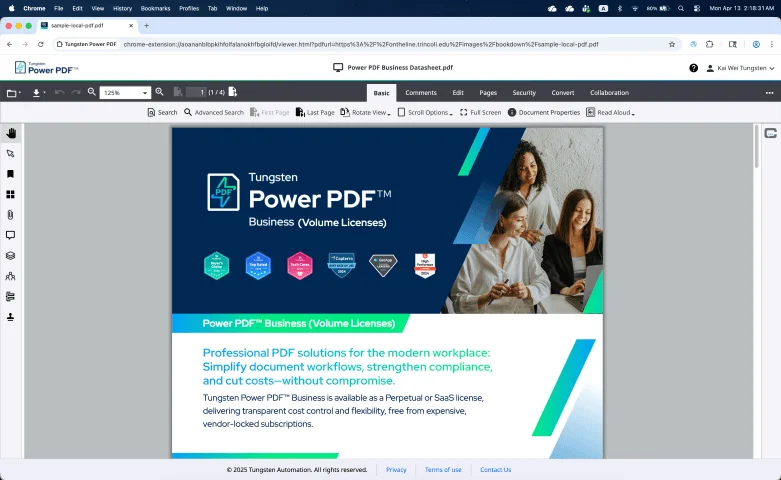 Power PDF for Mac - Cloud Editor