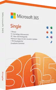 Microsoft 365 Single, Best.Nr. SOO3159, erschienen 10/2018, € 59,99