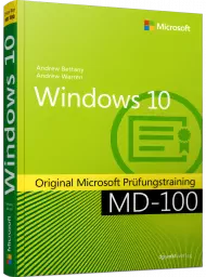 MS-718, Windows 10, Buch von MS Press (dpunkt) mit 428 S., EUR 54,90 (ET 12/19) 978-3-86490-718-0