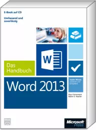 Microsoft Word 2013 - Das Handbuch, Best.Nr. MSE-5160, erschienen 05/2013, € 23,90