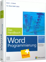 Microsoft Word Programmierung - Das Handbuch, Best.Nr. MSE-5472, erschienen 02/2014, € 55,20