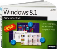 Microsoft Windows 8.1 auf einen Blick, Best.Nr. MSE-5884, erschienen 03/2014, € 7,90