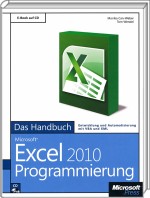 Microsoft Excel 2010 Programmierung - Das Handbuch, Best.Nr. MSE-5460, erschienen 11/2010, € 39,90