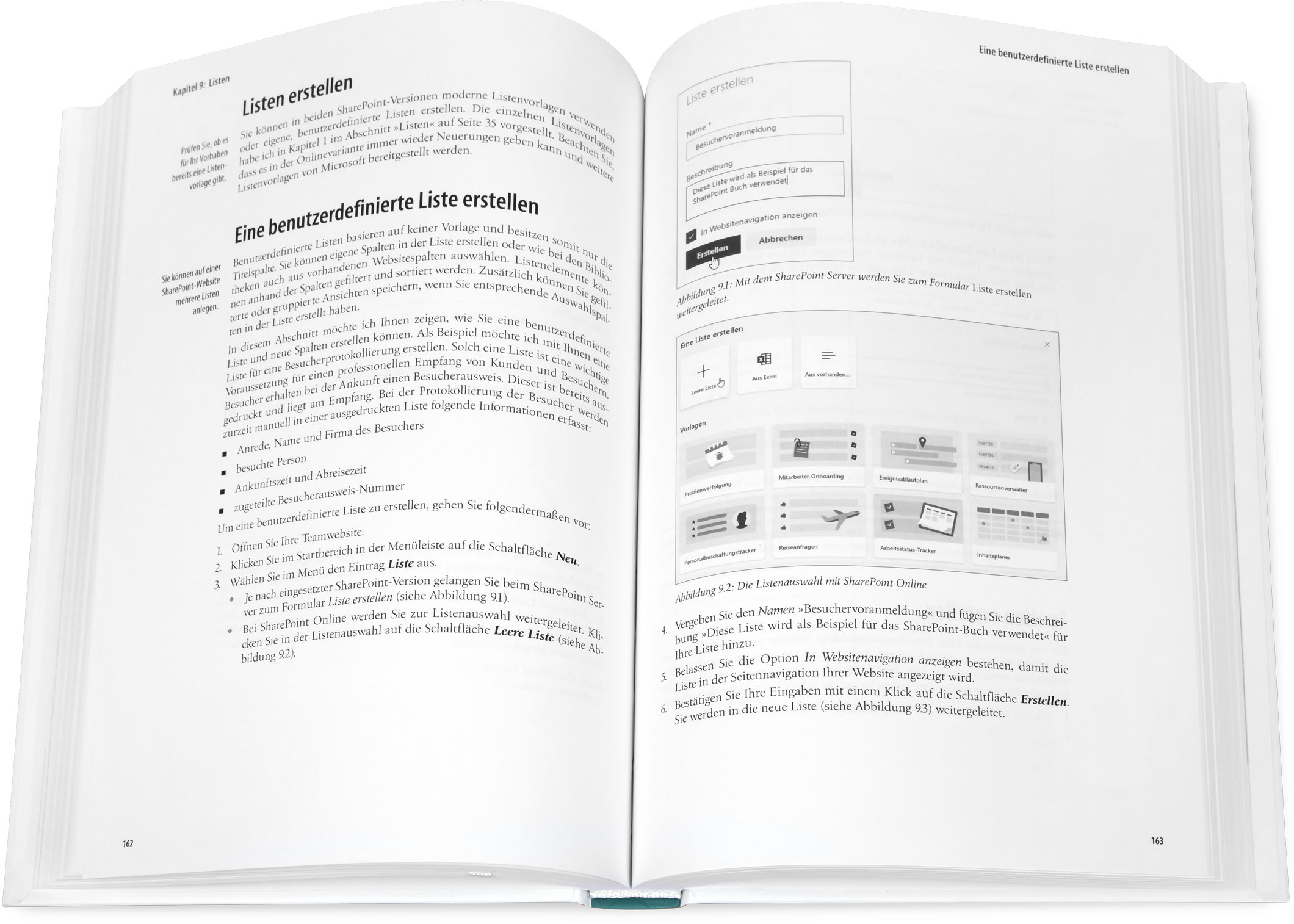 Blick ins Buch: Microsoft SharePoint - Das Praxisbuch für Anwender