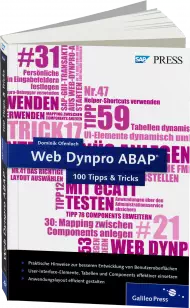 Web Dynpro ABAP - 100 Tipps und Tricks, ISBN: 978-3-8362-2274-7, Best.Nr. GP-2274, erschienen 01/2014, € 49,90
