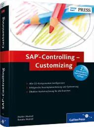 SAP-Controlling - Customizing, ISBN: 978-3-8362-2448-2, Best.Nr. GP-2448, erschienen 06/2013, € 69,90
