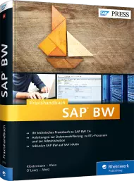 Praxishandbuch SAP BW, ISBN: 978-3-8362-3073-5, Best.Nr. RW-3073, erschienen 08/2015, € 69,90