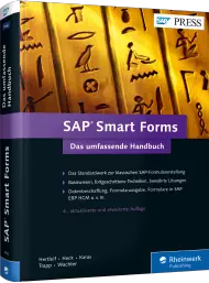 SAP Smart Forms - Das umfassende Handbuch, ISBN: 978-3-8362-3692-8, Best.Nr. RW-3692, erschienen 09/2015, € 69,90