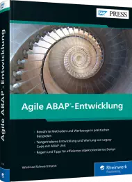 Agile ABAP-Entwicklung, ISBN: 978-3-8362-6186-9, Best.Nr. RW-6186, erschienen 01/2019, € 79,90
