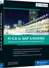 FI-CA in SAP S/4HANA, ISBN: 978-3-8362-6222-4, Best.Nr. RW-6222, erschienen 05/2019, € 79,90