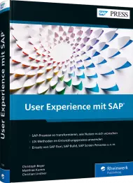 User Experience mit SAP, ISBN: 978-3-8362-7302-2, Best.Nr. RW-7302, erschienen 05/2020, € 69,90