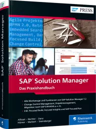 SAP Solution Manager, ISBN: 978-3-8362-7918-5, Best.Nr. RW-7918, erschienen 04/2021, € 89,90