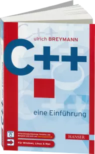 C++ - Eine Einführung, ISBN: 978-3-446-44637-3, Best.Nr. HA-44637, erschienen 06/2016, € 10,00